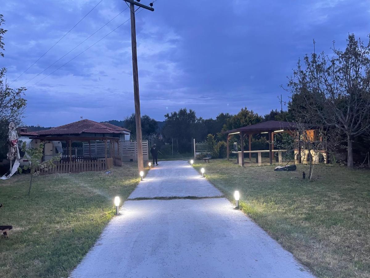 Ευχάριστο Εξοχικό Σπίτι Με Barbeque Apartment Skala Fourkas Bagian luar foto
