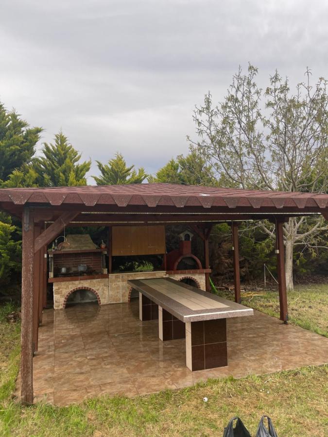 Ευχάριστο Εξοχικό Σπίτι Με Barbeque Apartment Skala Fourkas Bagian luar foto